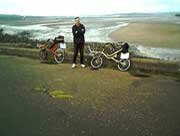 Cramond at the coast - 12 miles there and back