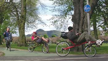 bike tour on Edinburgh's meadows bike tour on Edinburgh's meadows